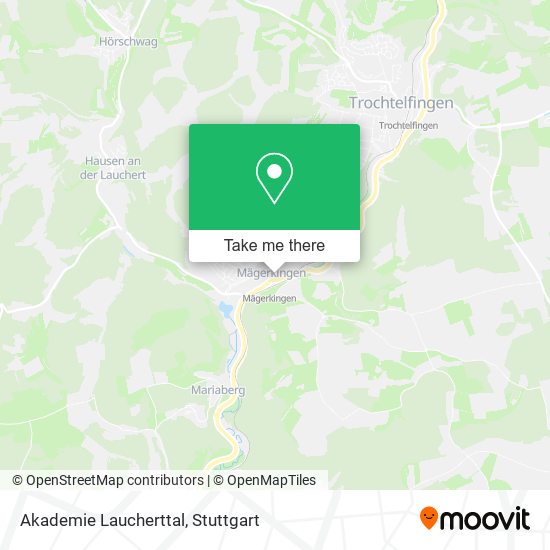 Карта Akademie Laucherttal
