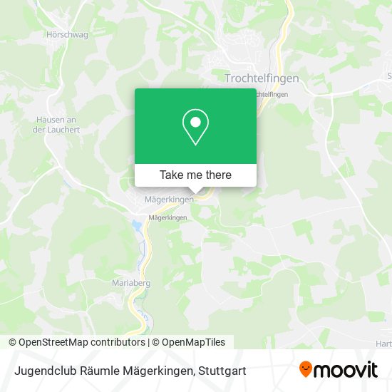 Jugendclub Räumle Mägerkingen map