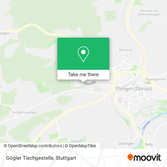 Карта Gögler Tischgestelle