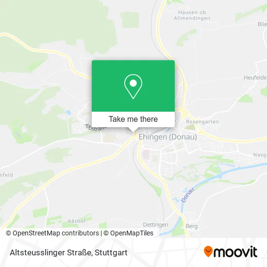 Карта Altsteusslinger Straße