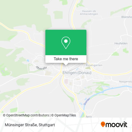 Münsinger Straße map