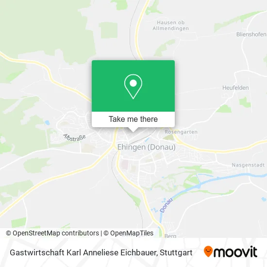 Карта Gastwirtschaft Karl Anneliese Eichbauer