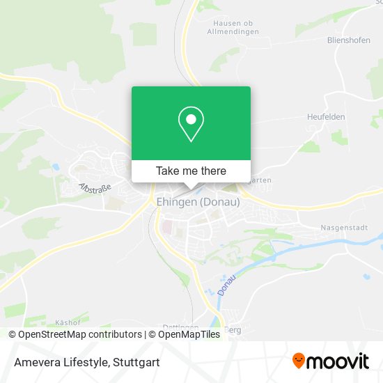 Amevera Lifestyle map