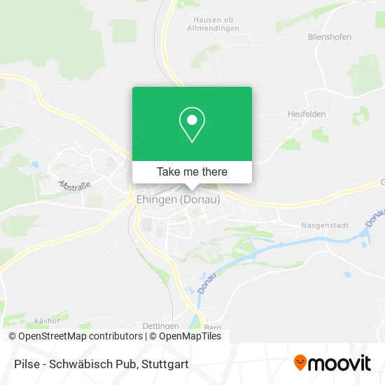 Карта Pilse - Schwäbisch Pub