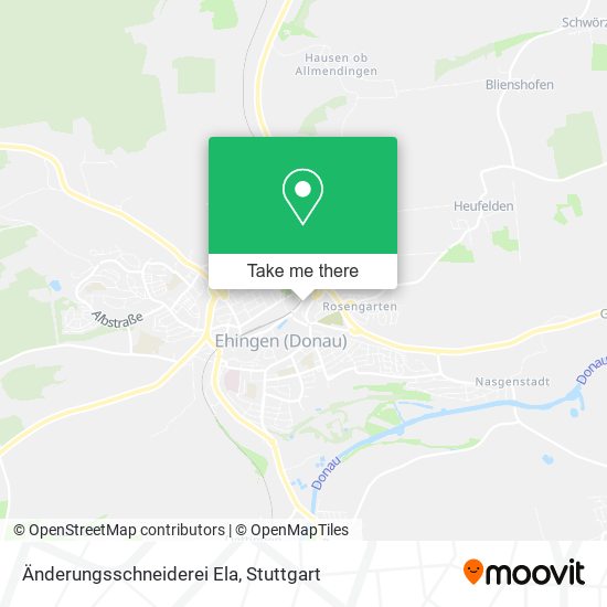 Änderungsschneiderei Ela map