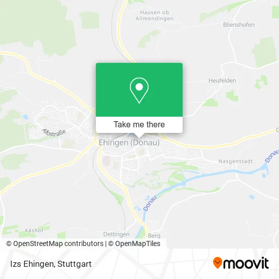 Карта Izs Ehingen