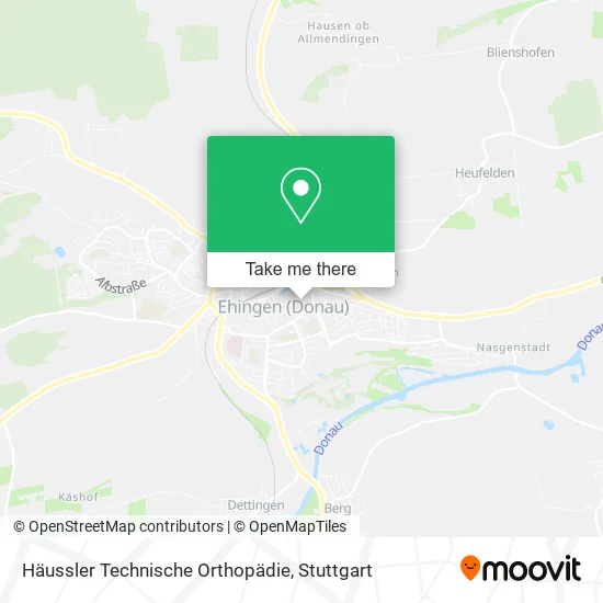 Карта Häussler Technische Orthopädie