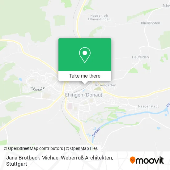 Карта Jana Brotbeck Michael Weberruß Architekten