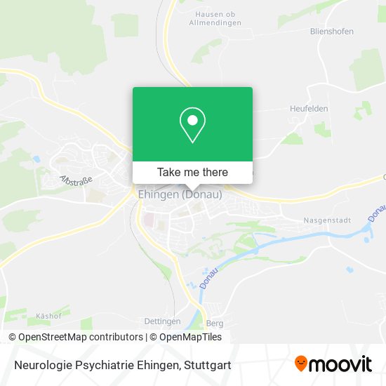 Neurologie Psychiatrie Ehingen map