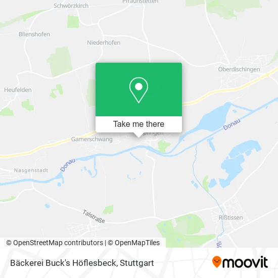 Карта Bäckerei Buck's Höflesbeck