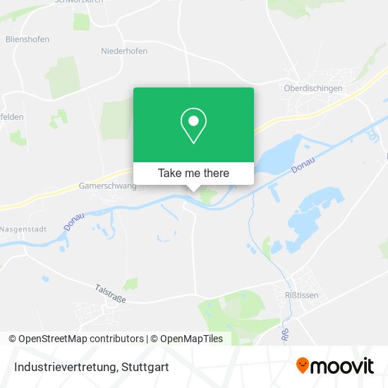 Карта Industrievertretung