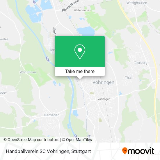 Handballverein SC Vöhringen map