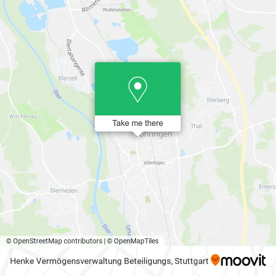 Карта Henke Vermögensverwaltung Beteiligungs