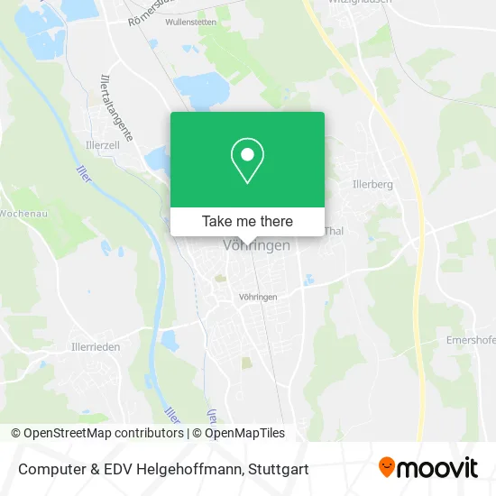 Карта Computer & EDV Helgehoffmann