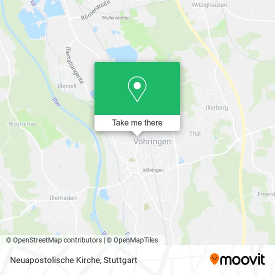 Карта Neuapostolische Kirche