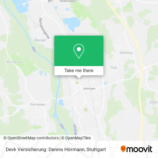 Карта Devk Versicherung: Dennis Hörmann