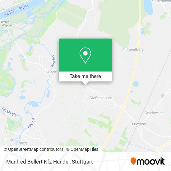 Manfred Bellert Kfz-Handel map