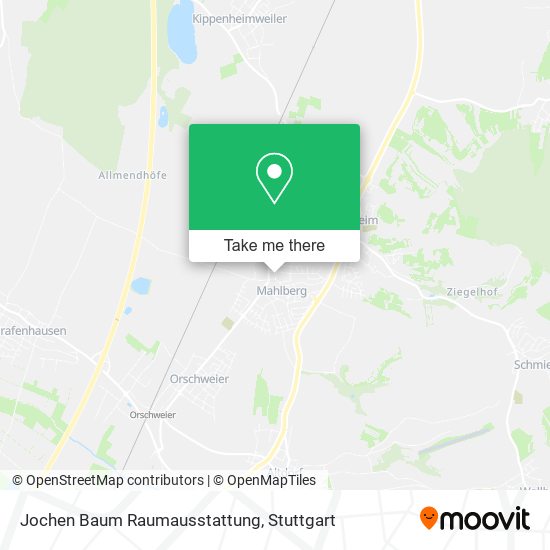 Карта Jochen Baum Raumausstattung