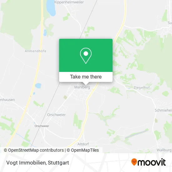 Карта Vogt Immobilien