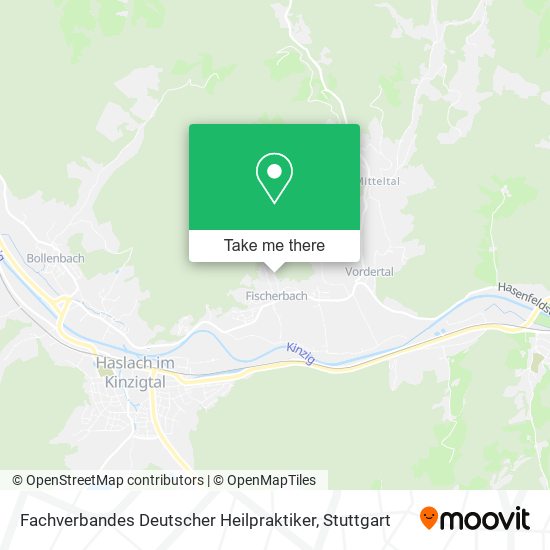Fachverbandes Deutscher Heilpraktiker map