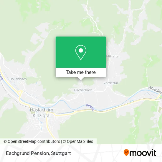Карта Eschgrund Pension
