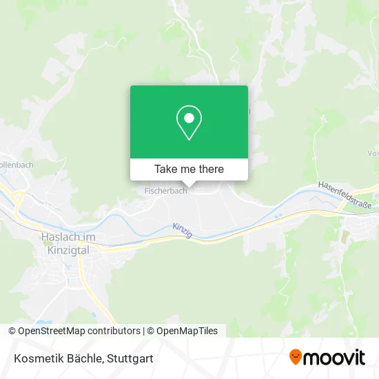 Карта Kosmetik Bächle