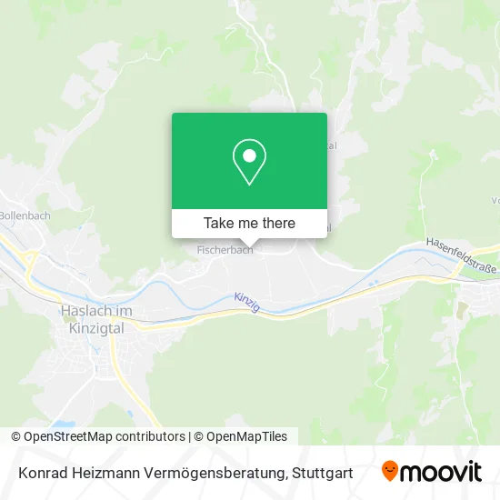 Карта Konrad Heizmann Vermögensberatung