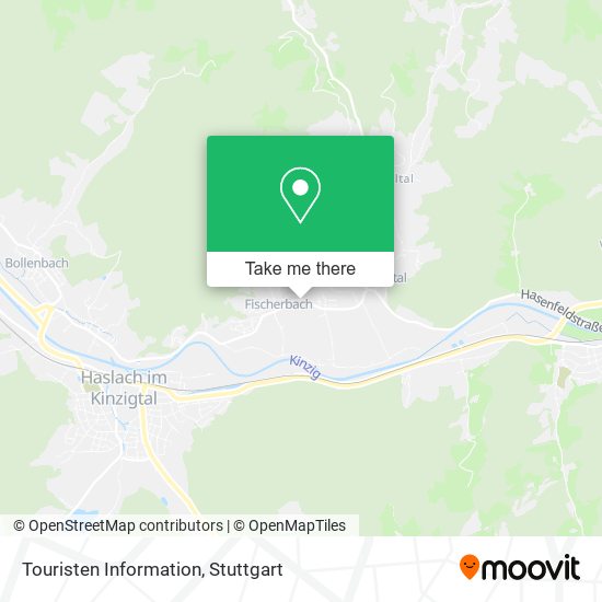 Touristen Information map