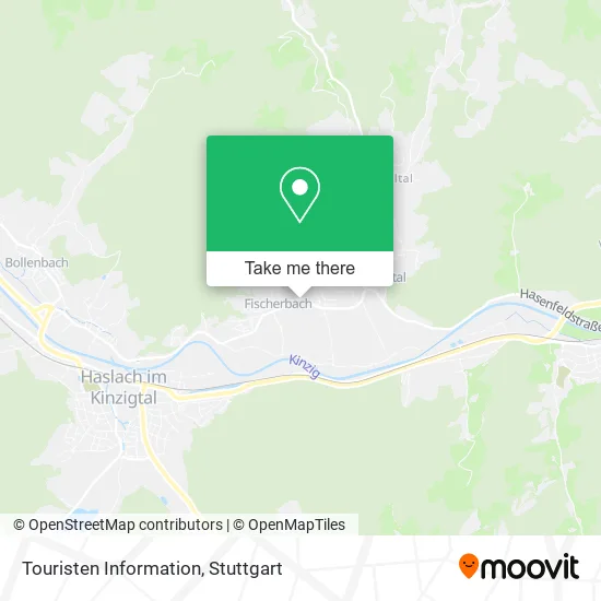 Карта Touristen Information