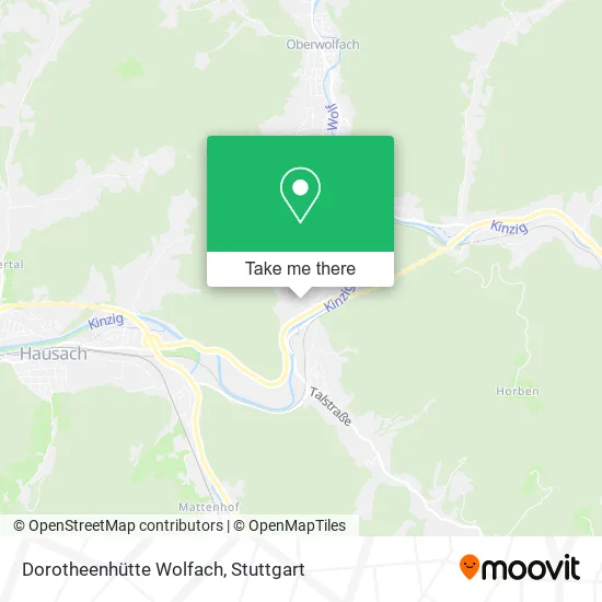 Карта Dorotheenhütte Wolfach