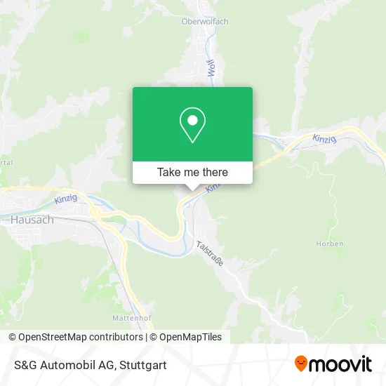 Карта S&G Automobil AG