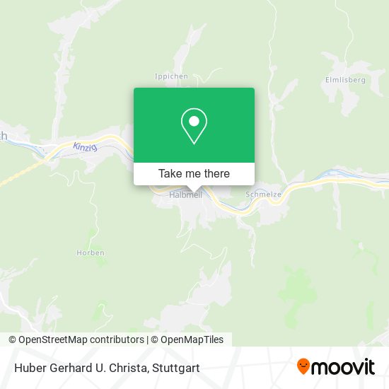 Huber Gerhard U. Christa map