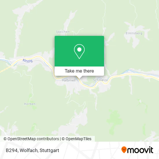 B294, Wolfach map