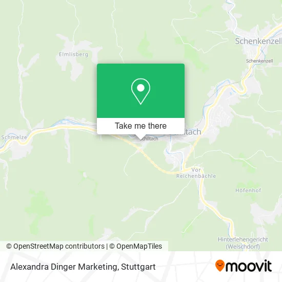 Карта Alexandra Dinger Marketing
