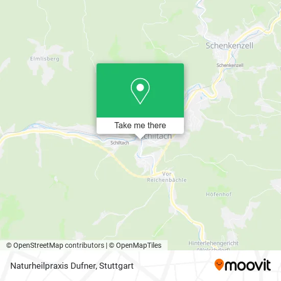 Карта Naturheilpraxis Dufner
