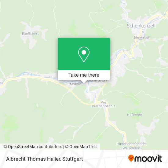 Albrecht Thomas Haller map
