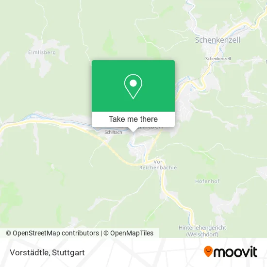 Карта Vorstädtle