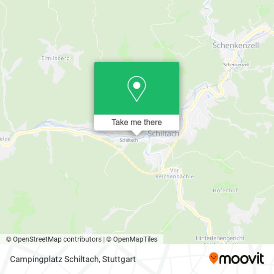 Campingplatz Schiltach map