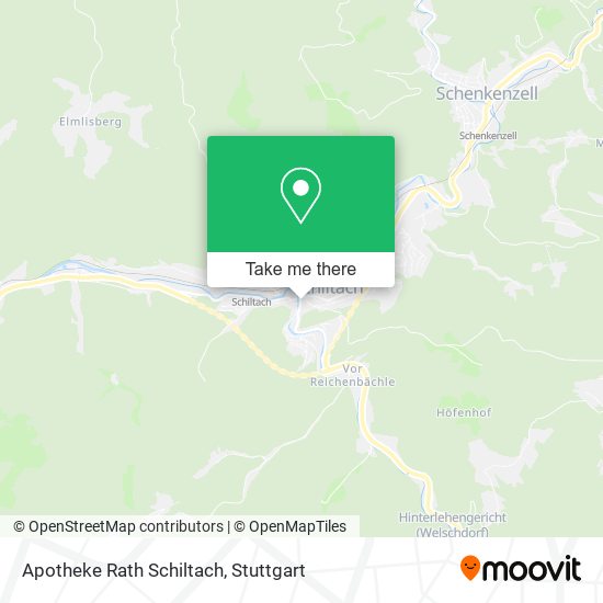 Apotheke Rath Schiltach map