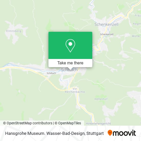 Hansgrohe Museum. Wasser-Bad-Design map