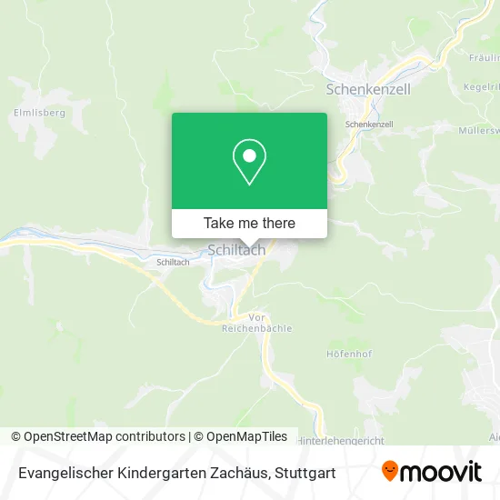 Карта Evangelischer Kindergarten Zachäus
