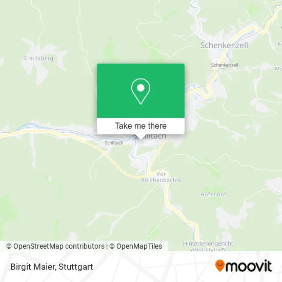 Birgit Maier map