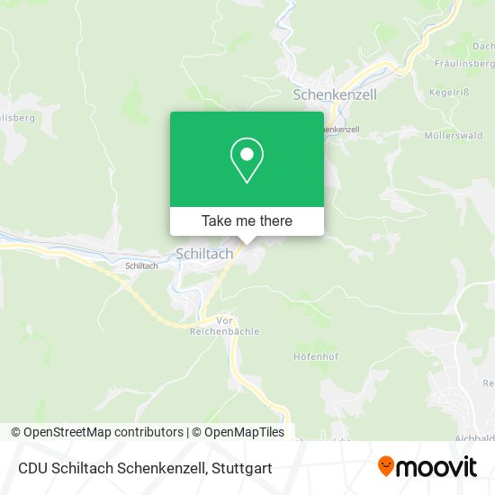 CDU Schiltach Schenkenzell map