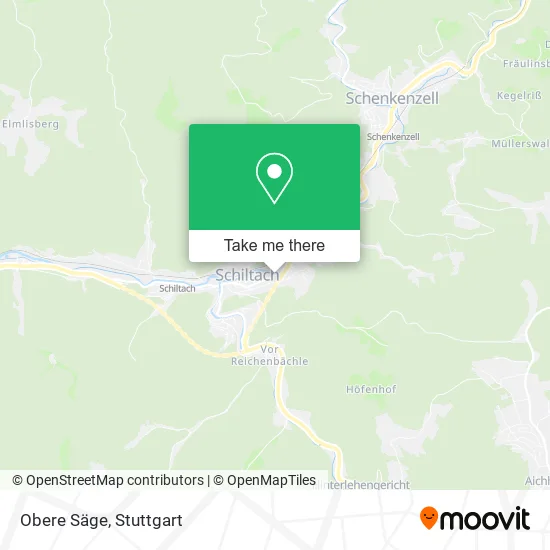 Карта Obere Säge