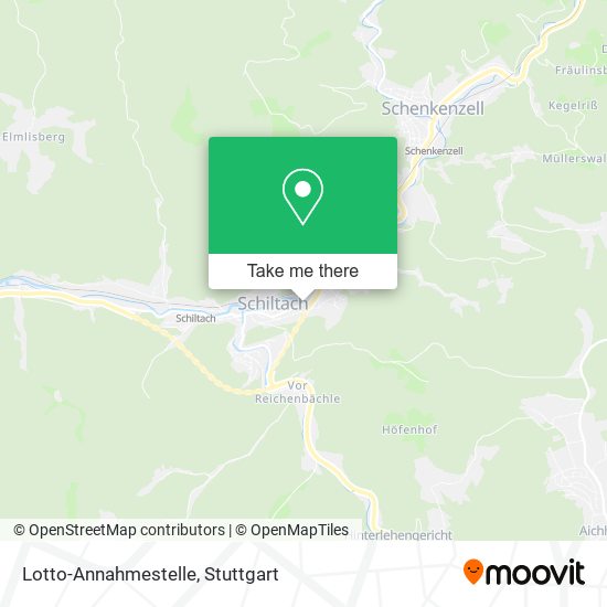 Lotto-Annahmestelle map