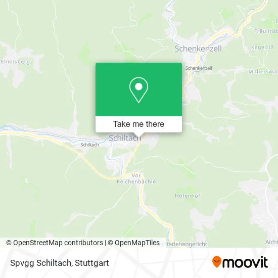 Карта Spvgg Schiltach