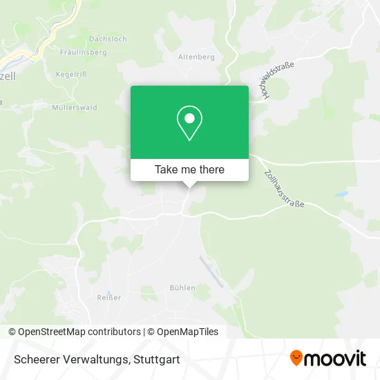 Карта Scheerer Verwaltungs