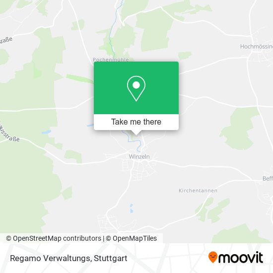 Regamo Verwaltungs map