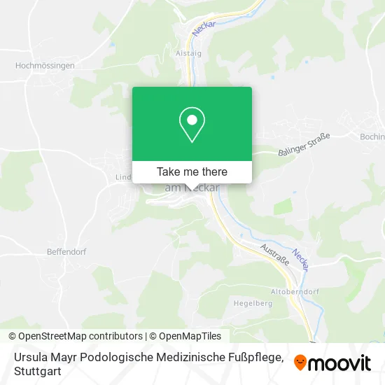Карта Ursula Mayr Podologische Medizinische Fußpflege