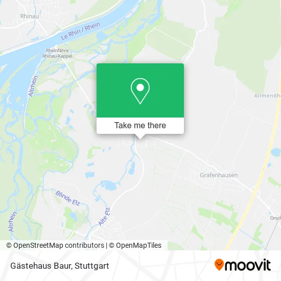 Карта Gästehaus Baur